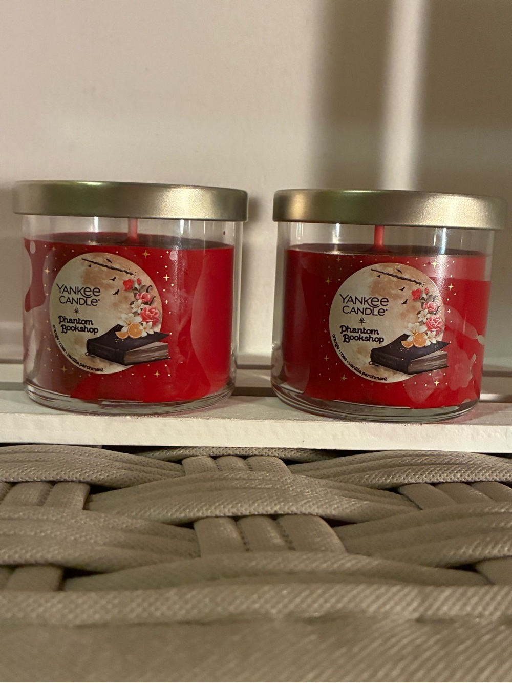 Yankee Candle Phantom Bookshop tumblers set of 2